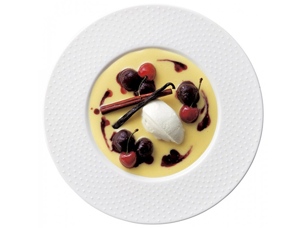 ドット27㎝ディナー【SILKY BONE】